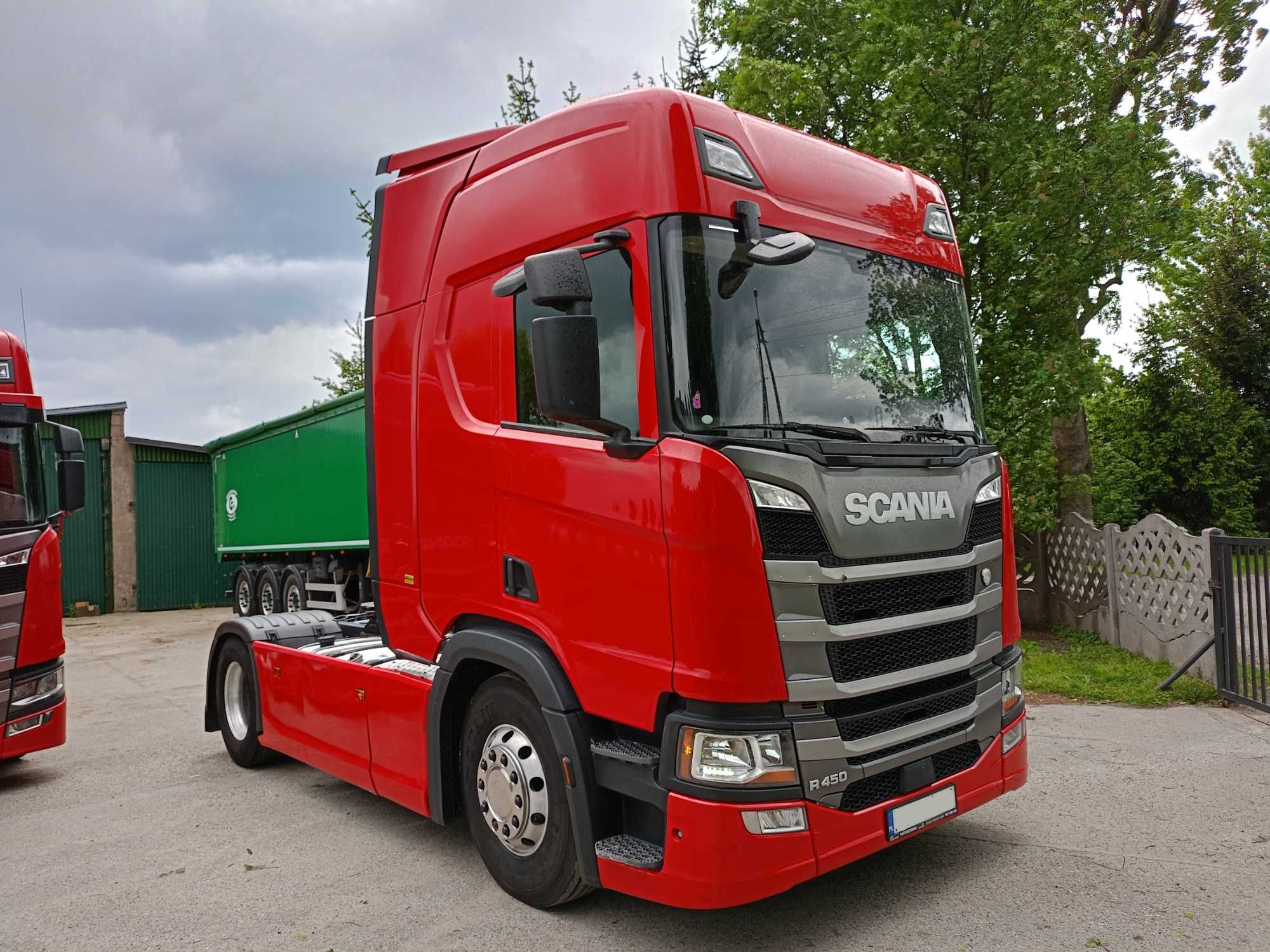 SCANIA R450, hydraulika, polski salon