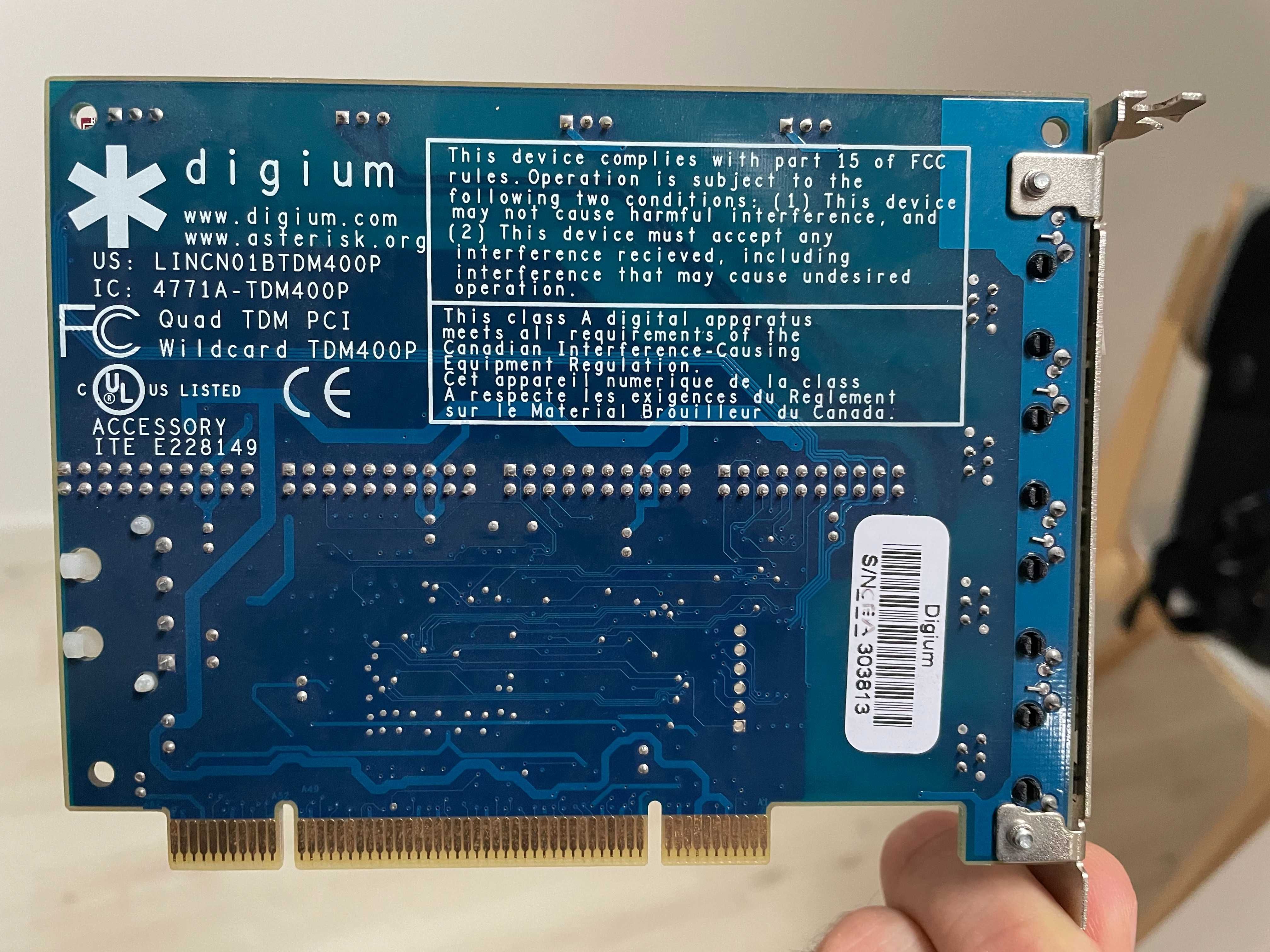 Digium TDM400P Quad TDM PCI