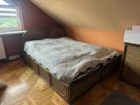 Łóżko rattanowe 160x200 + materac gratis