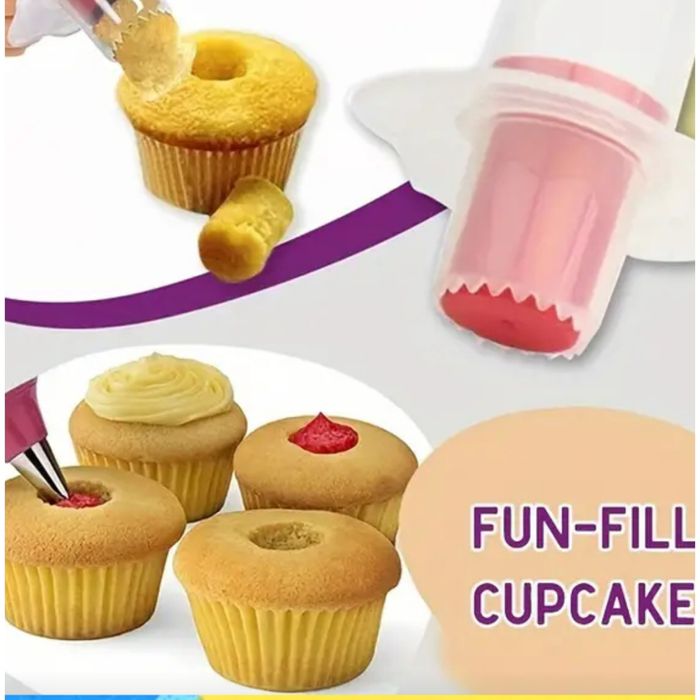 Форма для приготовления кексов с начинкой