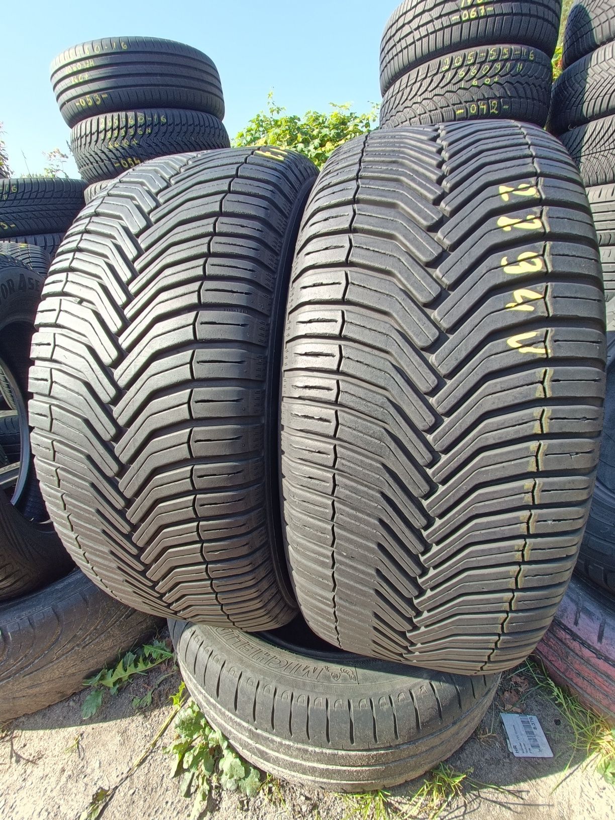215/55r17 Michelin CrossClimate z 2022r 6.2mm jak nowe