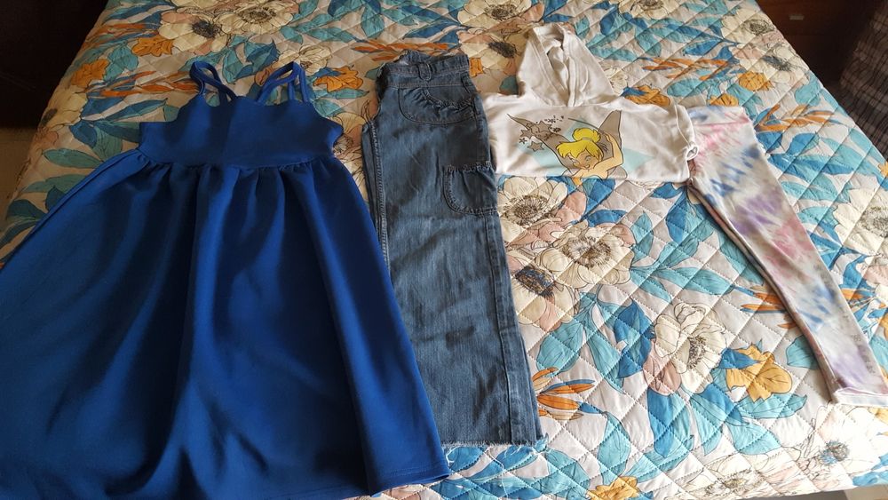 Conjunto de roupa para menina para 6 anos