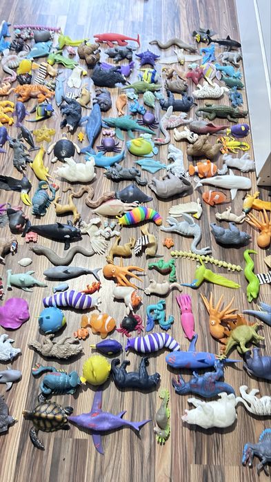 Игрушки морские животные и прочие