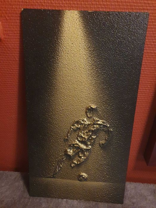 Dekoracja, obrazek, piłkarz - ozdoba do chłopięcego pokoju