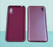 Etui, Plecki, Nakładka Metallic Xiaomi Redmi 9A, 9AT, 9i kolor: różowy