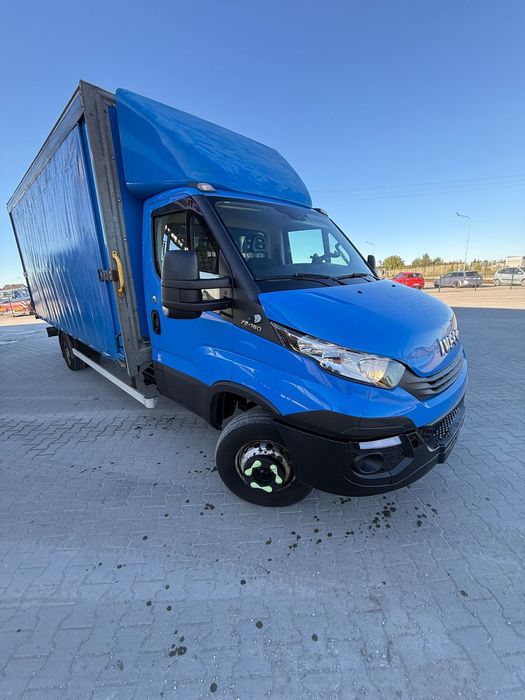 Iveco Daily* 72c18 Daily Zabudowa TEKBO  (firanka/kurtyna)  Zarejestrowana*** IVECO DAILY 70C18 3.0 Euro VI –(firanka/kurtyna)