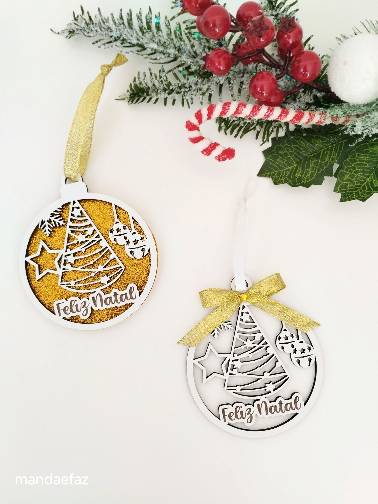 Bolas de Feliz Natal