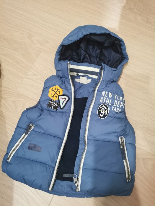 H&M kamizelka 98/104 bezrękawnik jak nowy