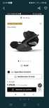 Cadeira / ovo cybex cloud z i-size com tecido antitranspirante