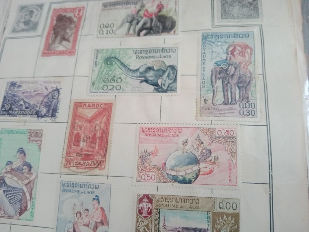 Коллекция почтовых марок, весь мир