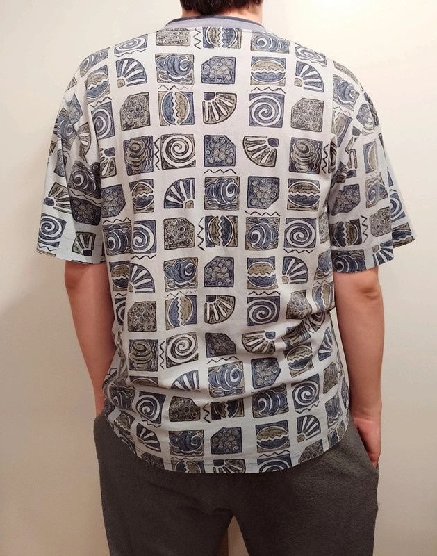 Bawełniana koszulka we wzory t-shirt Ammann