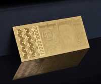 Nota 10000 escudos Dourada