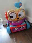 FISHER PRICE Uczący Przyjaciel Robot 4w1 PL Robocik edukacyjny polski