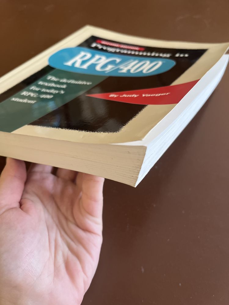 Programming in RPG 400, Judy Yaeger
