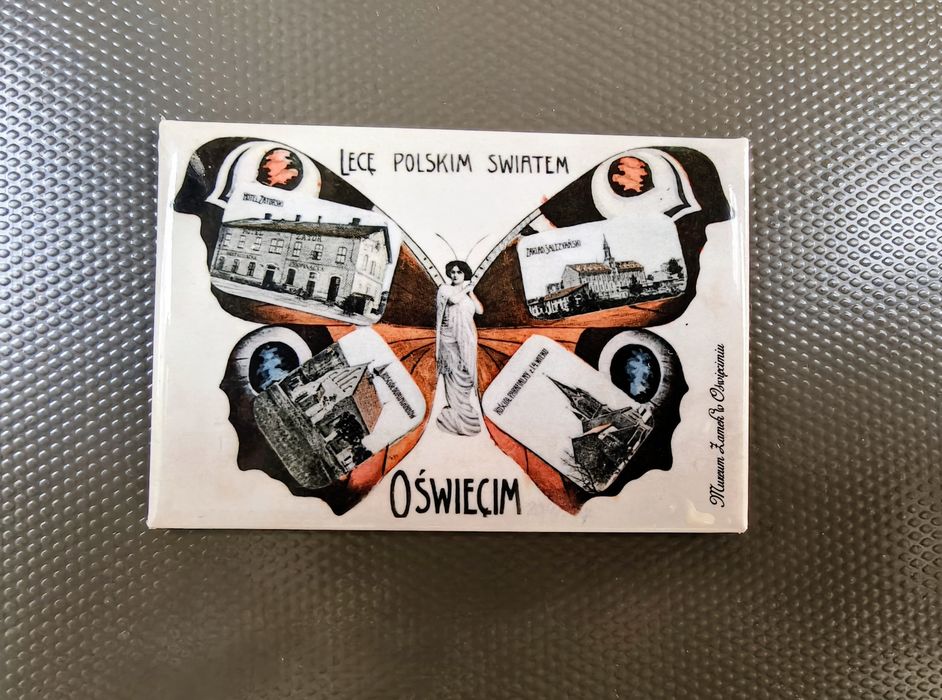 Nowy magnes na lodówkę Oświęcim Zamek