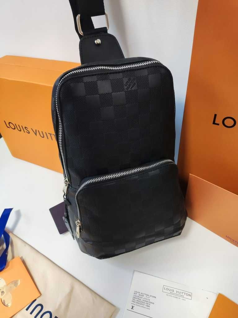 LOUIS VUITTON Plecak Worek damski męski Torebka torba, skóra 67-32