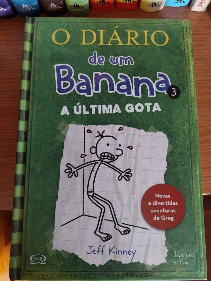 Livros da coleção Diário do Banana