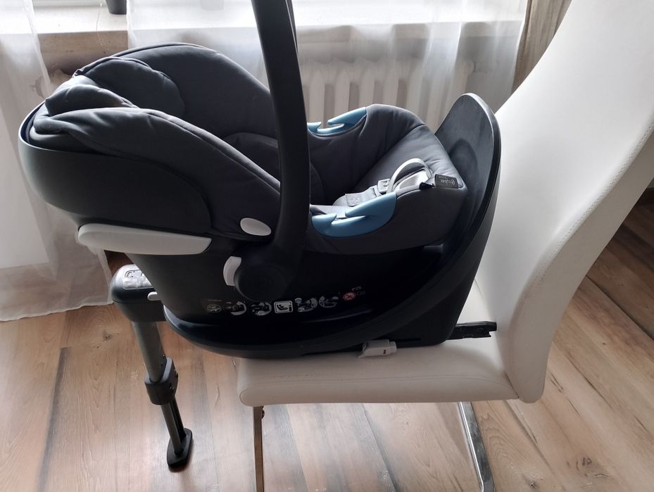 Cybex aton B i size  fotelik samochodowy, nosidełko  0-13 kg steel gra