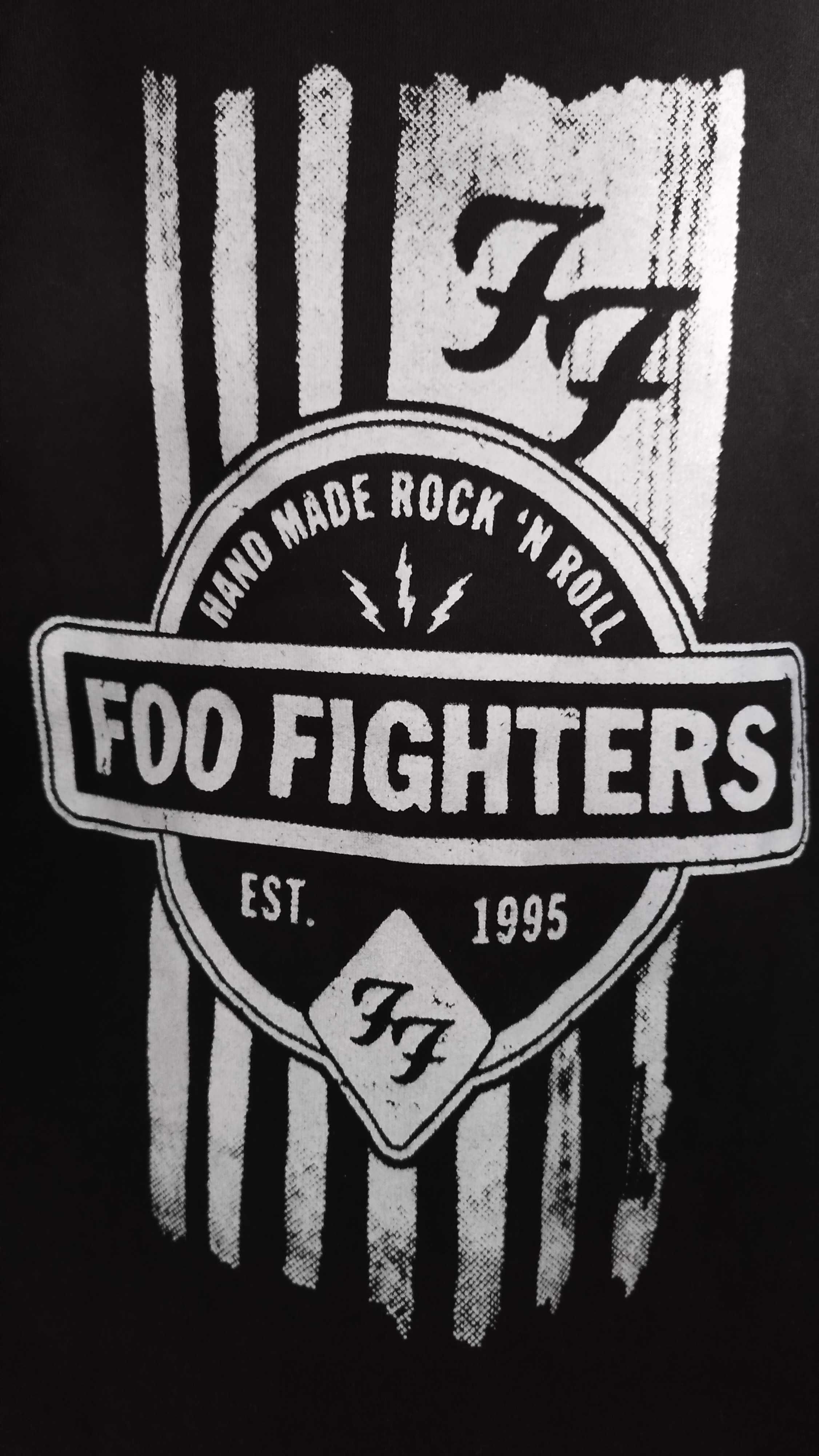 Sweat capuz preta Foo Fighters tam. s.