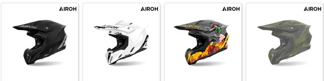 Kask Airoh Twist 3 czarny 'L 'XL 'XXL