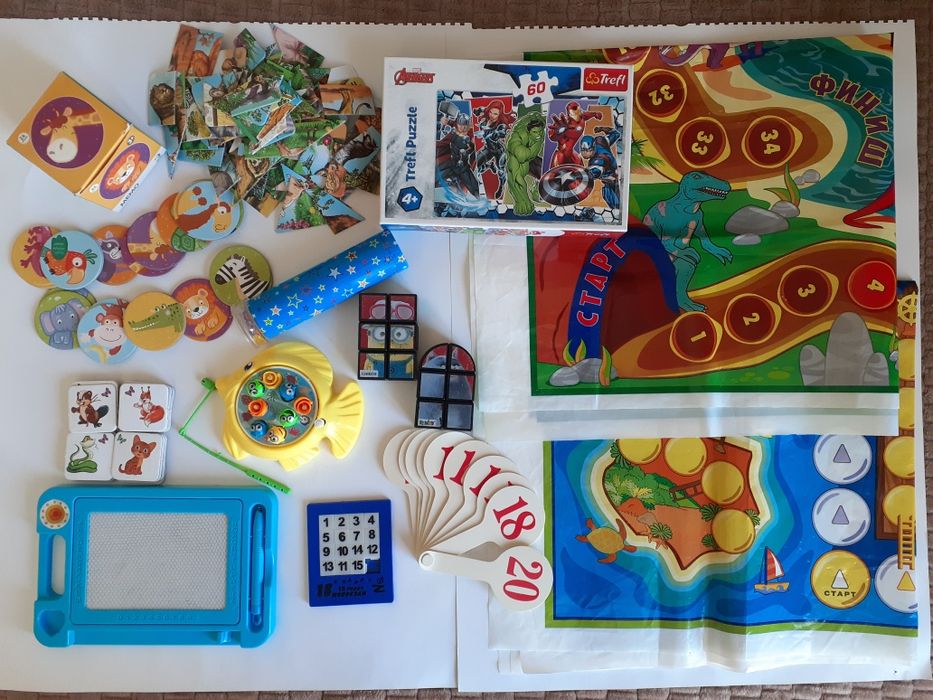 Розвиваючі ігри, іграшки для малюків 3+, 16 шт