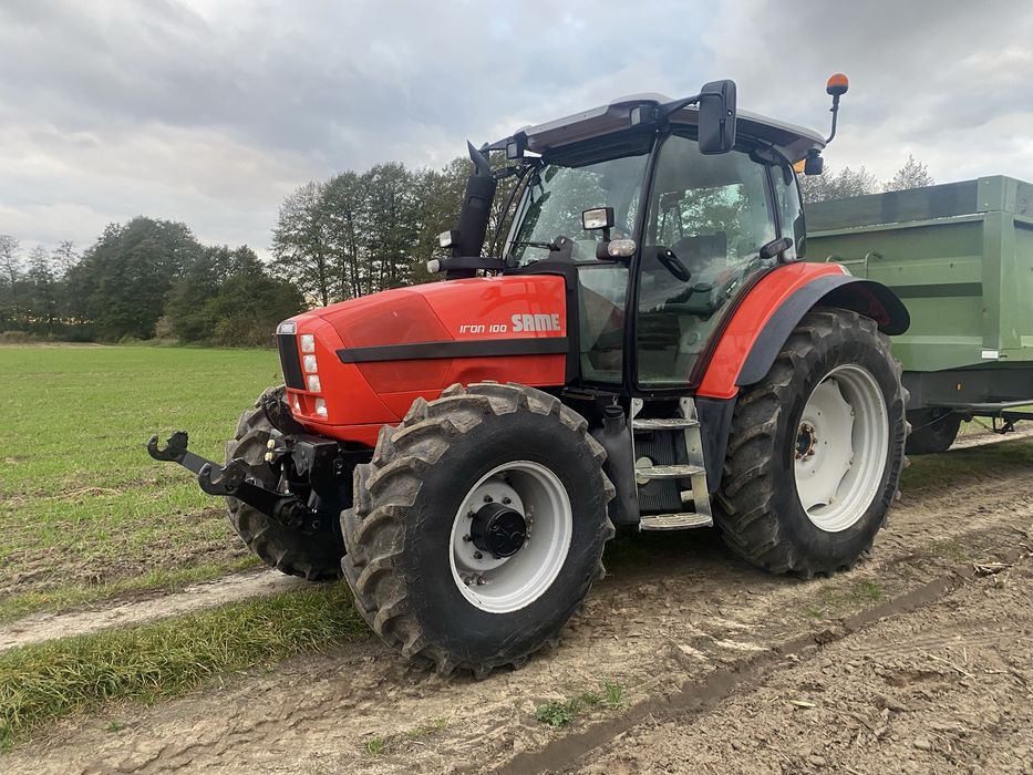 Traktor SAME IRON 100 . Miękka oś . Tuz . Sprowadzony
