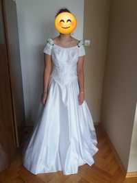 Suknia ślubna, strój karnawałowy dla dorosłych, przebranie, kostium