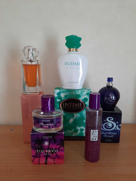 Oriflame, Hugo Boss, Arno Sorel, Avon, Gucci, Bi-Es, Lattafa, Farmasi