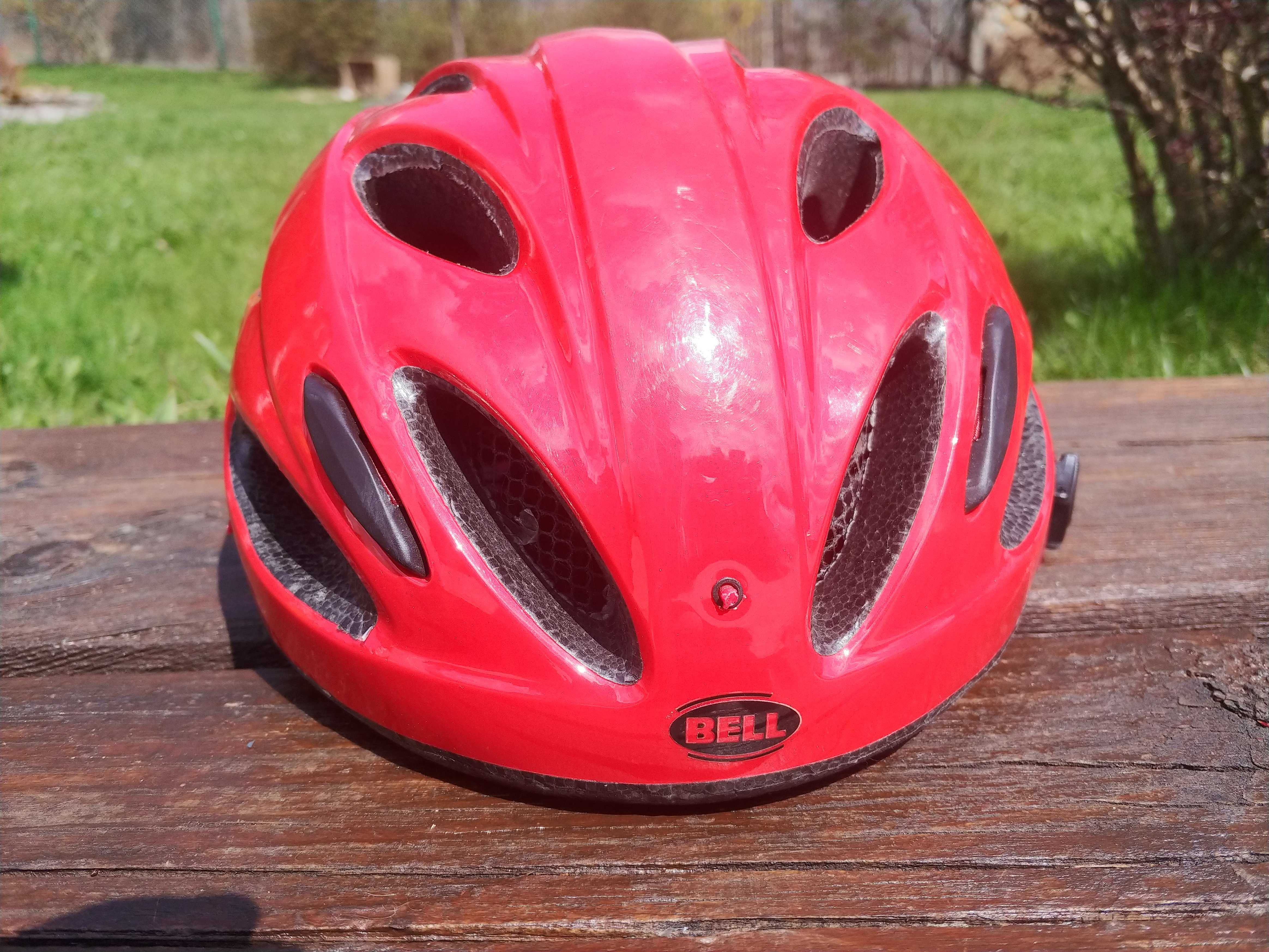 Kask rowerowy BELL Octane czerwony roz S/M 50-57 cm