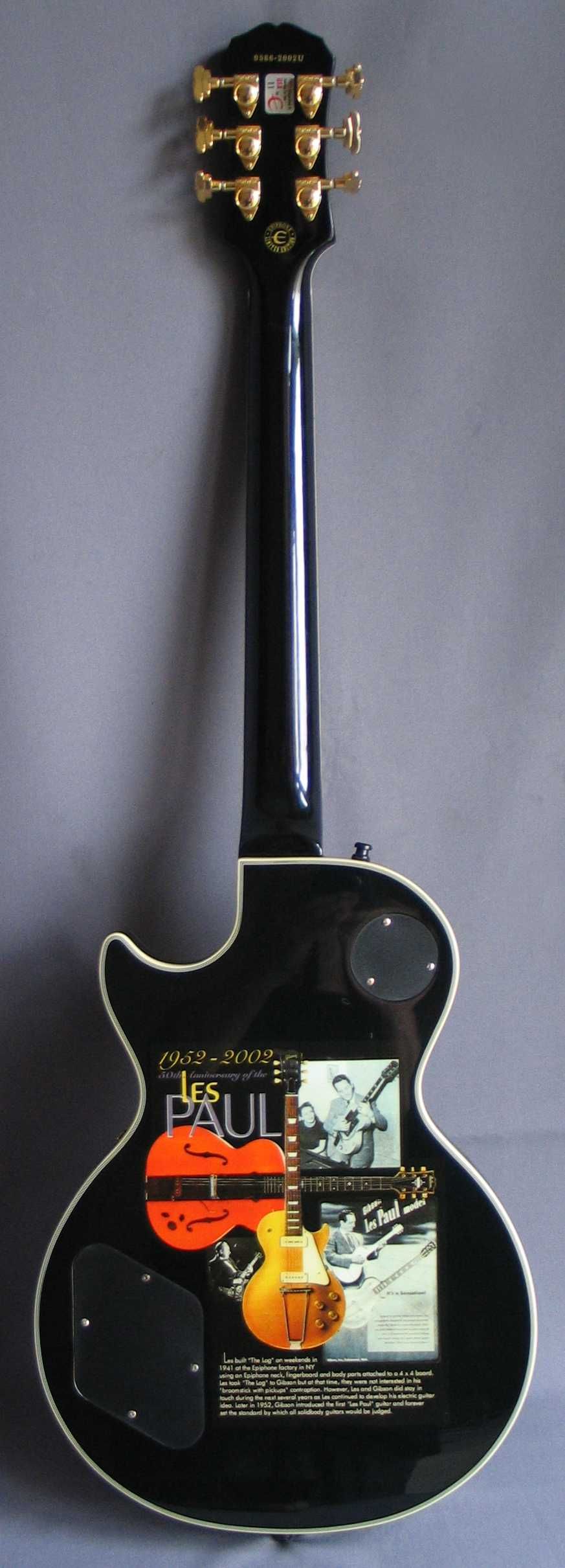 Gitara elektryczna Epiphone Les Paul Custom 50th LE (2002, Korea]
