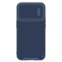 Nillkin Textured S Case etui iPhone 14 Pro Max pokrowiec niebieski