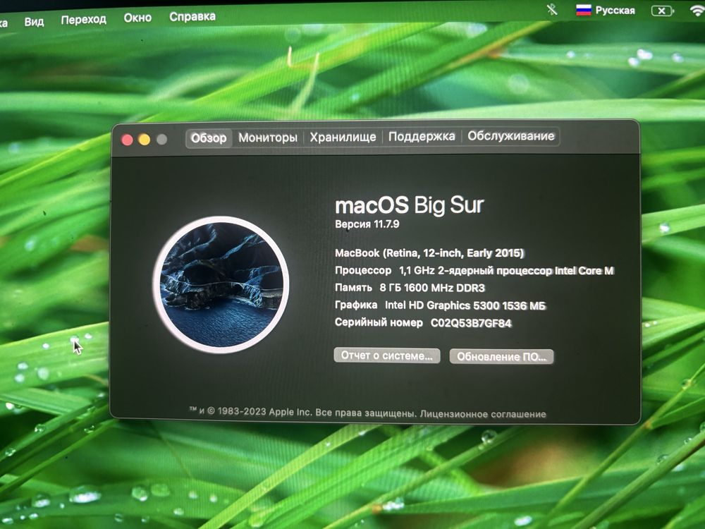 Apple MacBook Retina 12 дюймів 2015 рік