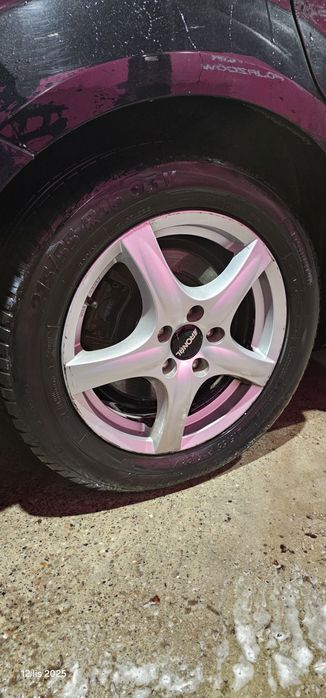 Komplet kół Ronal 5x108l 215/55/R16 Opony letnie Kormoran 6.5mm