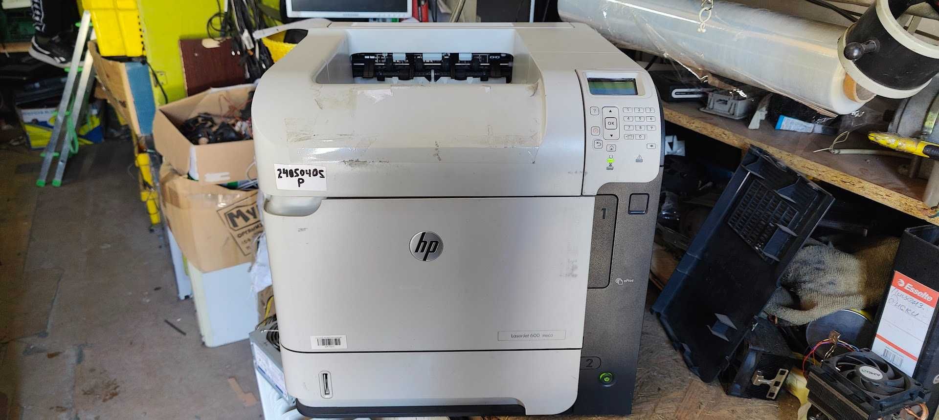 Лазерний принтер HP LaserJet 600 M603 з картриджем