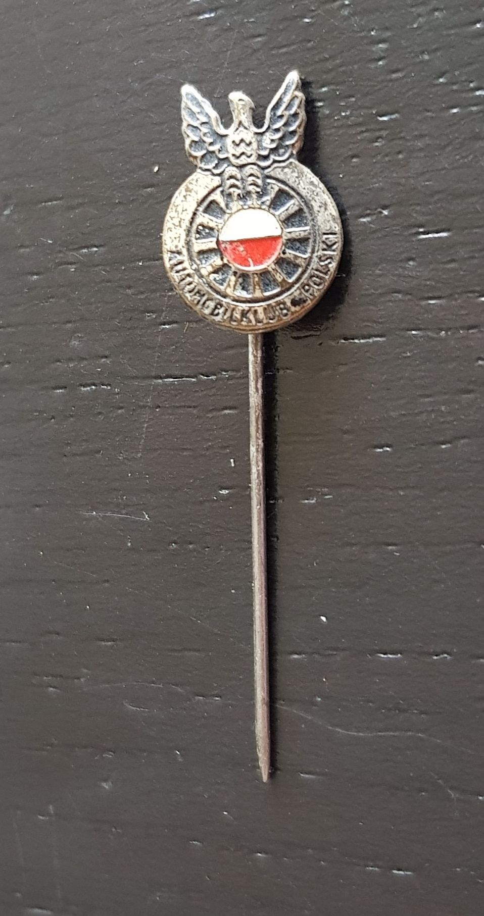 Automobilklub polski pin przypinka wpinka PRL