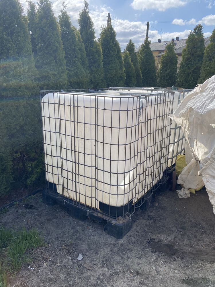 2 x MAUZER 1000L zbiorniki fabrycznie nowe certyfikaty UN/EX