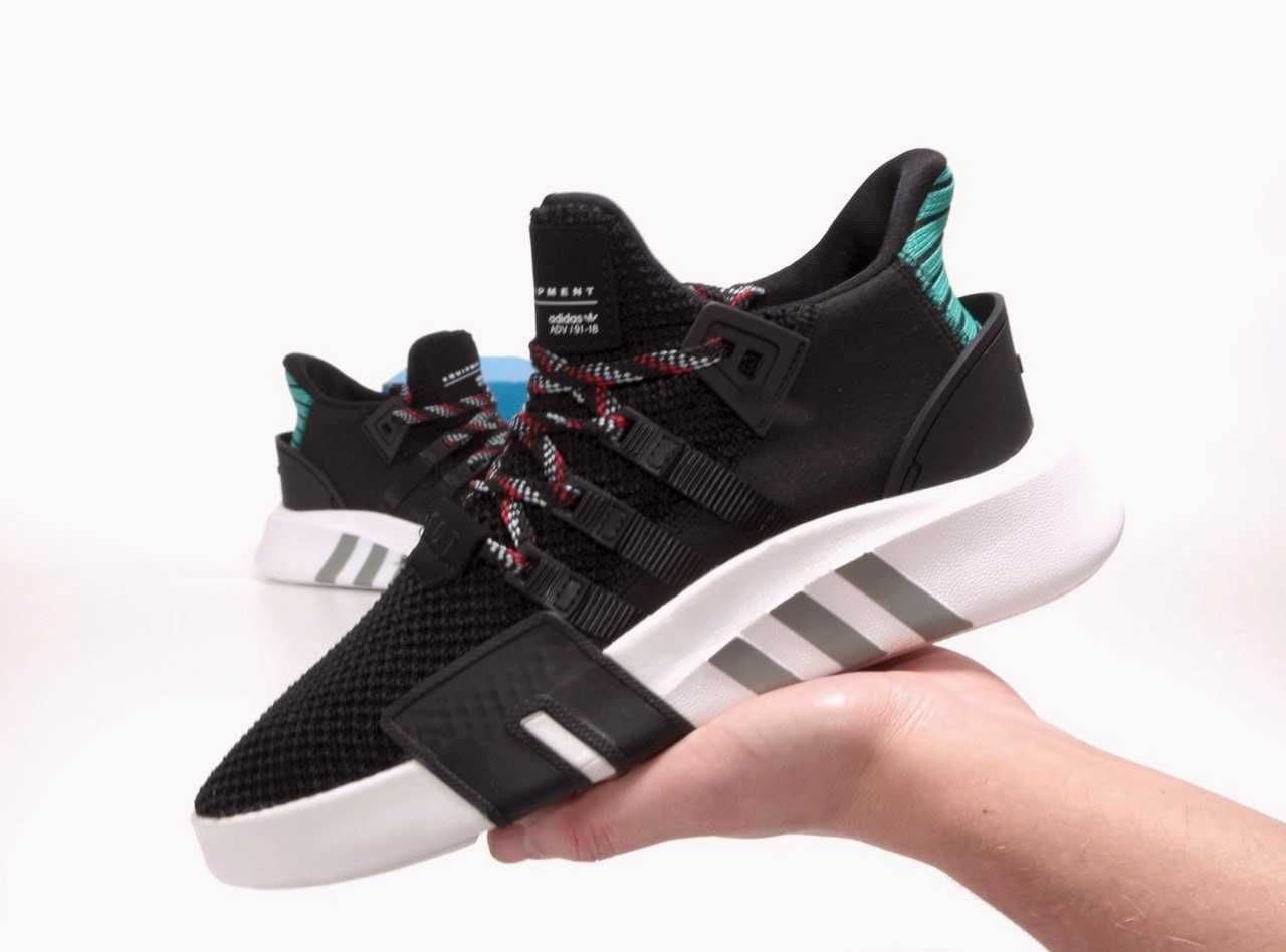 Кроссовки Adidas EQT Bask Black/White Mint