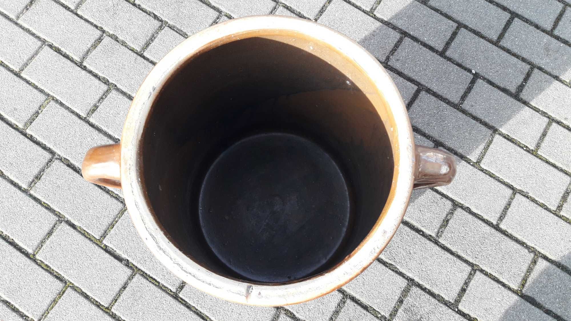 Kamionka garnek do kiszenia kapusty Bolesławiec 30L