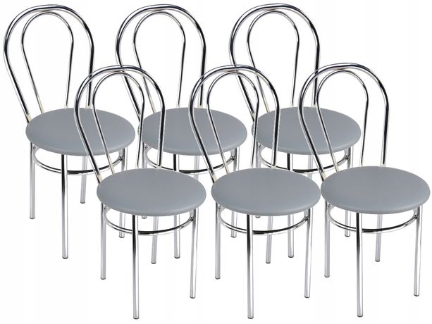 Zestaw 6 krzeseł Tulipan ,krzeslo krzesla Metalowe