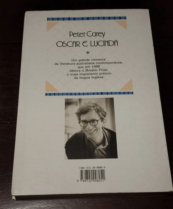 "Oscar e Lucinda" de Peter Carey