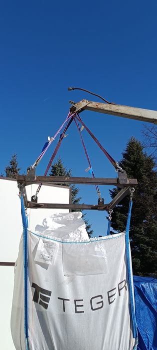 Ramka do bigbag , ładowacz