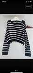 Sweter w paski House rozmiar L