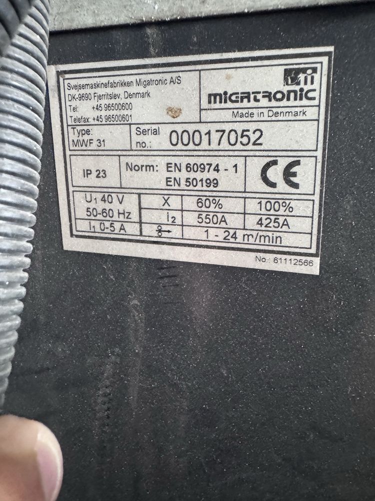 Maquina de soldar Migatronic Flex 4000