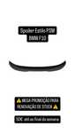 Spoiler Estilo PSM BMW F10