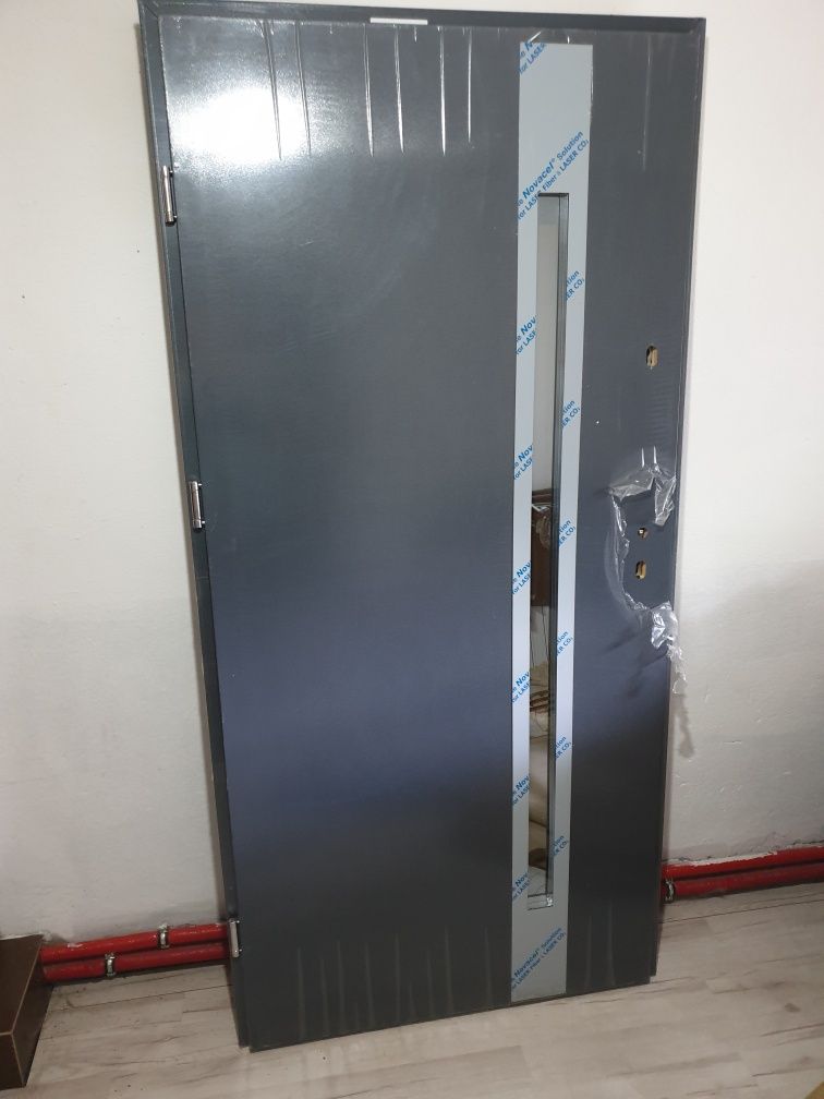 Drzwi Lewe 55mm Nowe zewnętrzne antracyt 90 cm