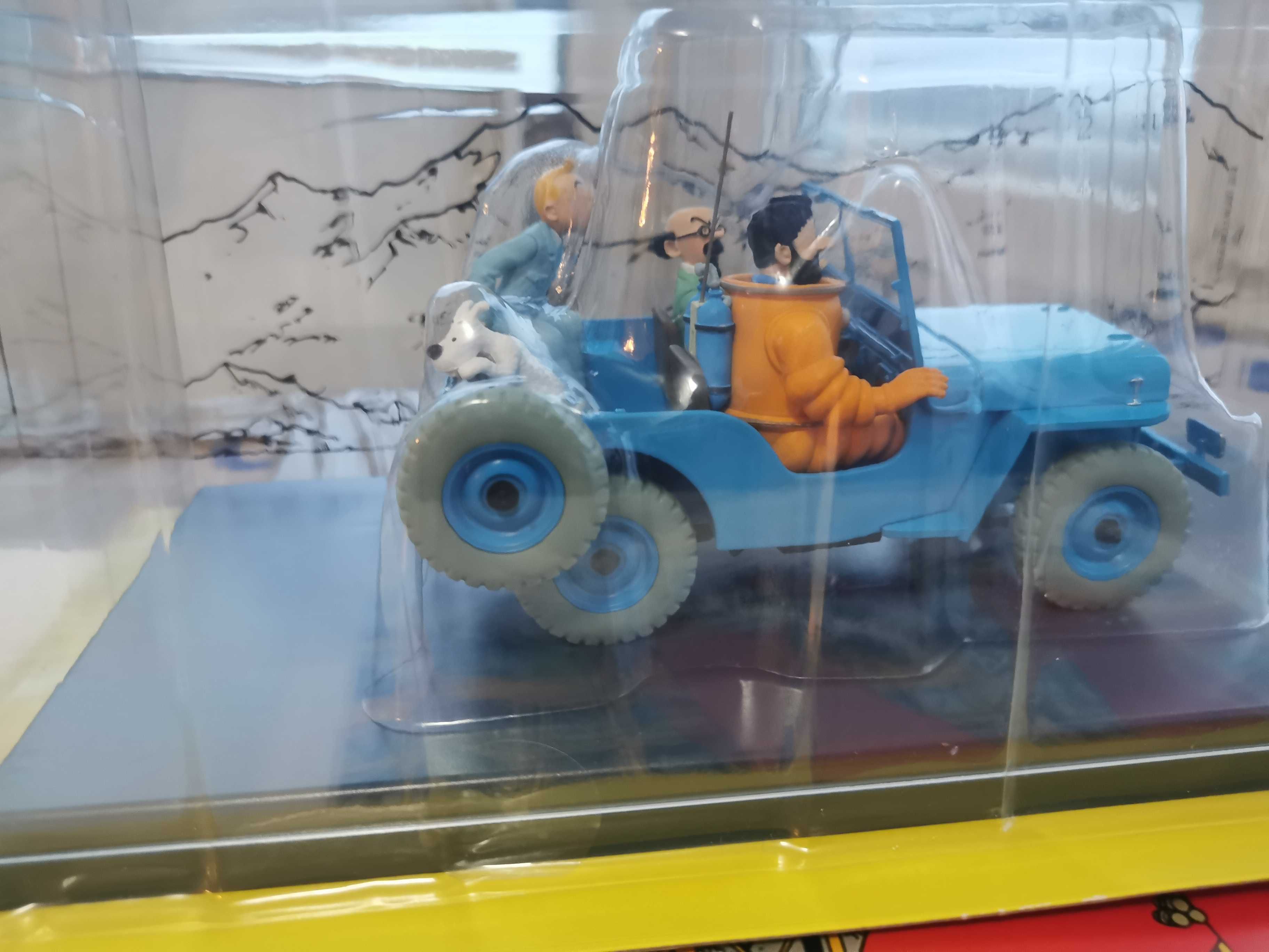 Tintin coleção de veículos escala 1/24