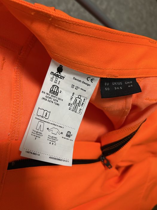 MASCOT, Strauss, Snickers, спецодяг, роба, штани робочі 50-52р