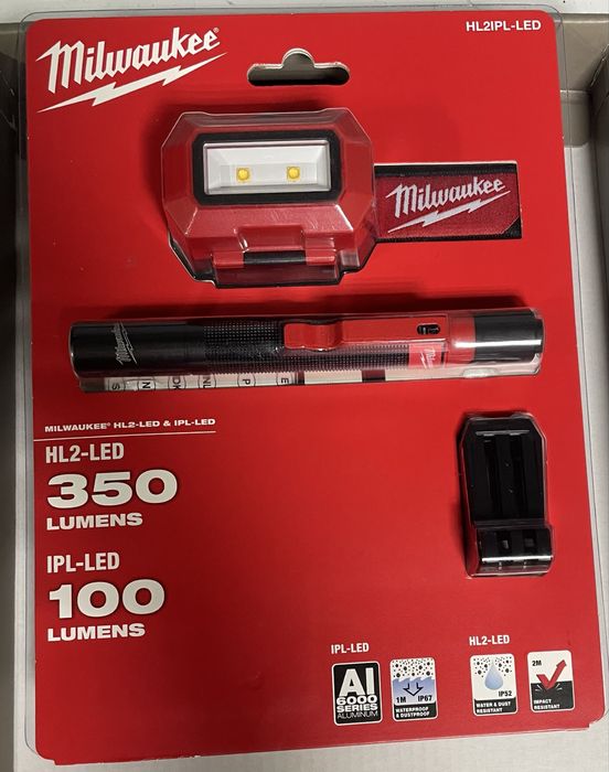 Milwaukee model HL2IPL-LED latarka czołowa