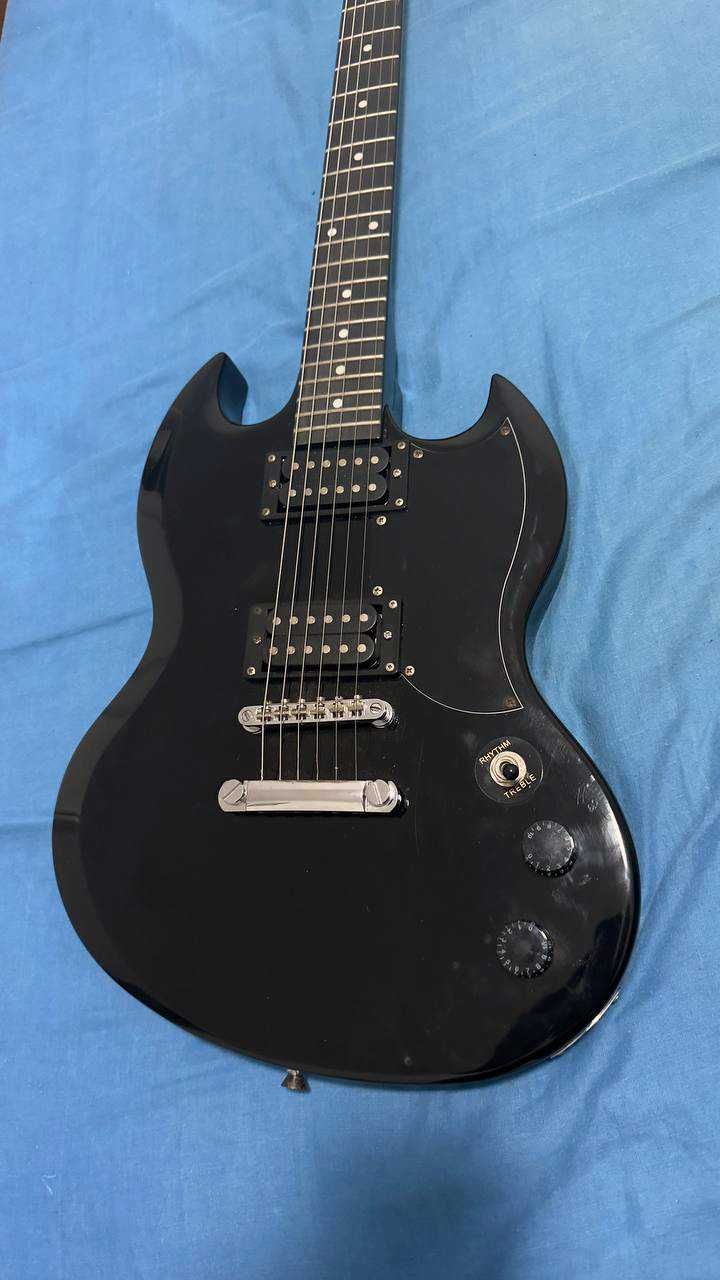 Guitarra harley benton bk