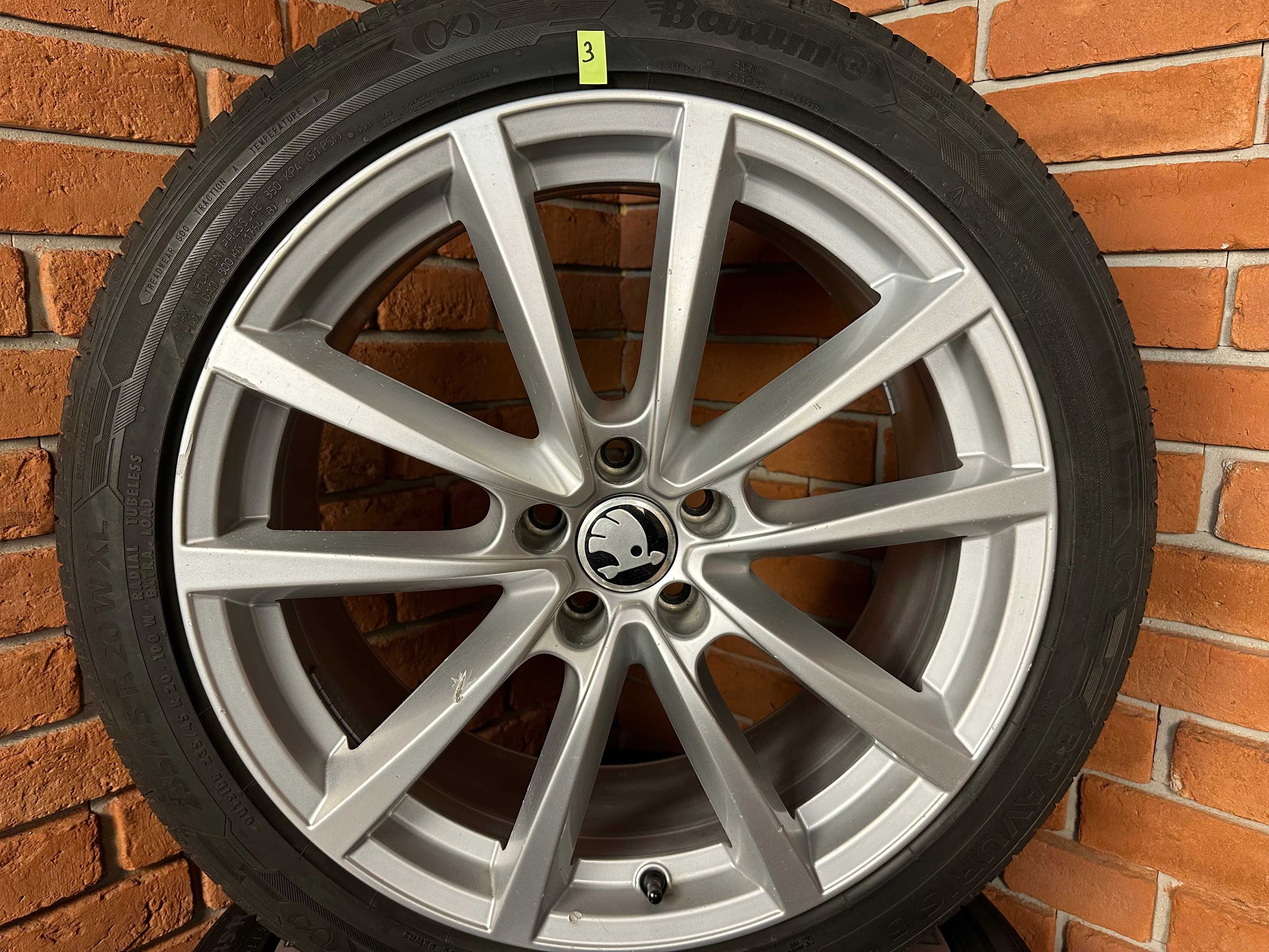 Koła Felgi 20 5x112 Volkswagen Tiguan Skoda Kodiaq